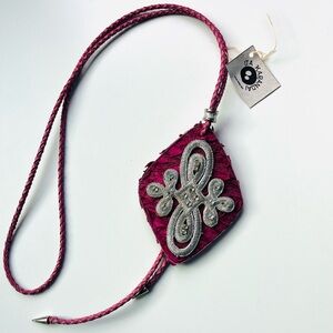 Brazilian palm tree necklace/tie